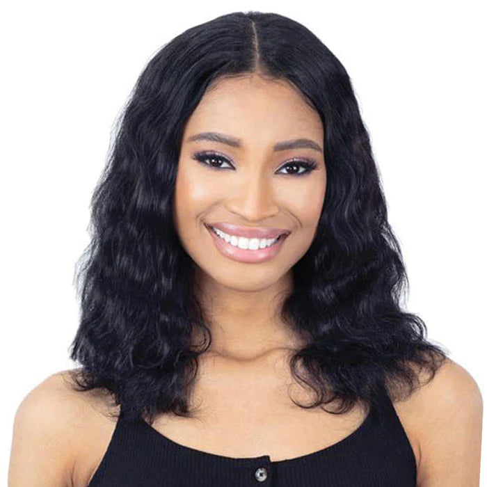 Shake 'N Go Naked Nature 100% Human Hair Tru2U U-PART Wig- Body Wave