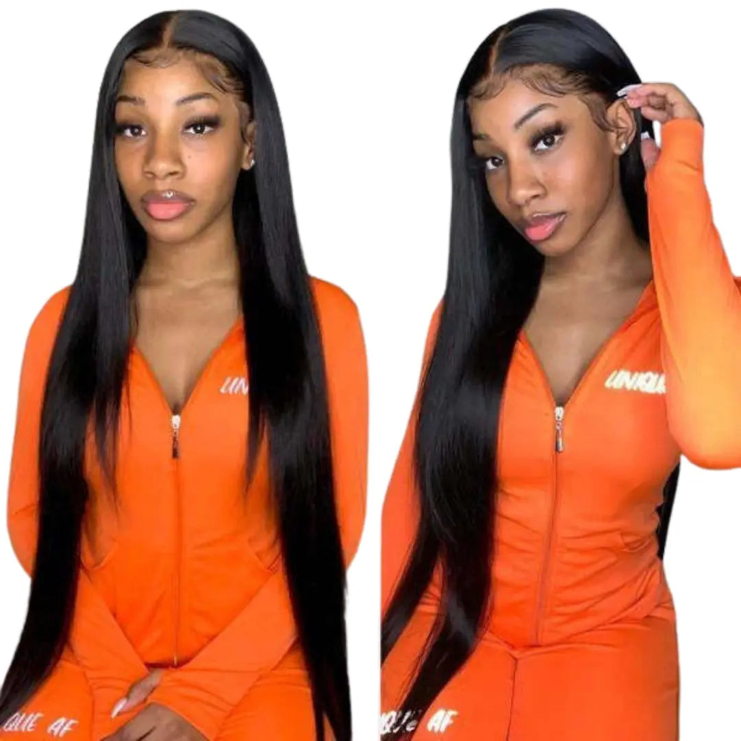 Sphinx 100% Unprocessed Virgin Raw 13x4 Frontal Wig - STRAIGHT (Up to 34" inches!)