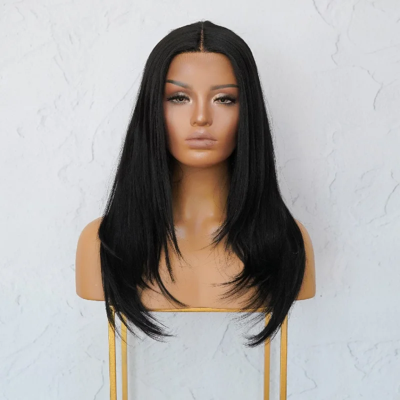 VANESSA Black Lace Front Wig