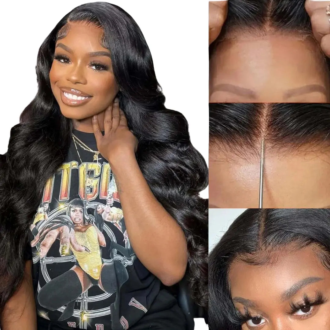 Wizi Hair Glueless 13x4 Lace Front Wig - 180% Density - BODY WAVE